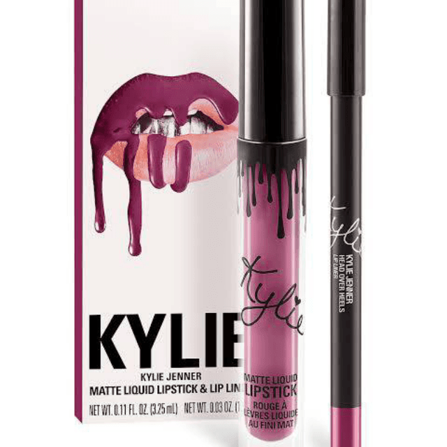 Kylie Matte Liquid Cosmetics Lip Kit (Green)