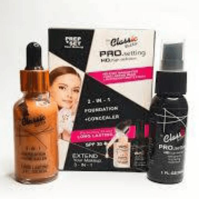 Classic Pro Setting 2 In 1 foundation + Consealar