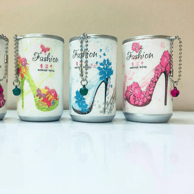 Wettest Wipes in a Reusable Fancy Tin (Mini Wet Wipes )