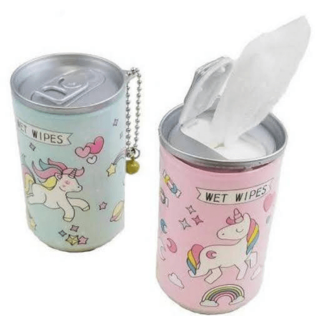 Wettest Wipes in a Reusable Fancy Tin (Mini Wet Wipes )