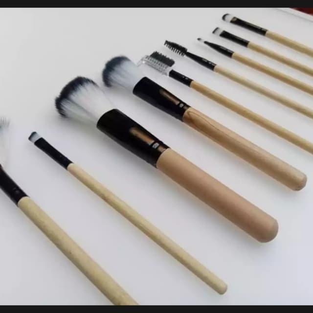 Makeup brushes set