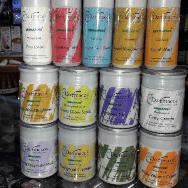 DERMACOS WHITENING FACIAL KIT Set 8